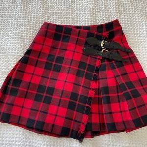 Gently worn Burberry kilt